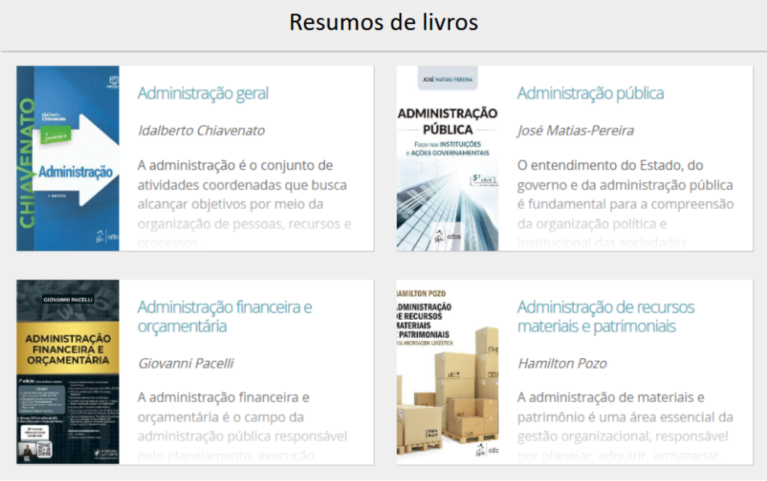 AdmResumosLivros
